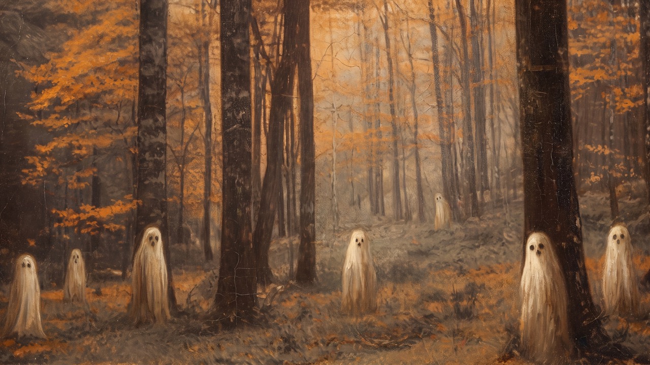 Ghosts in the Autumn Woods