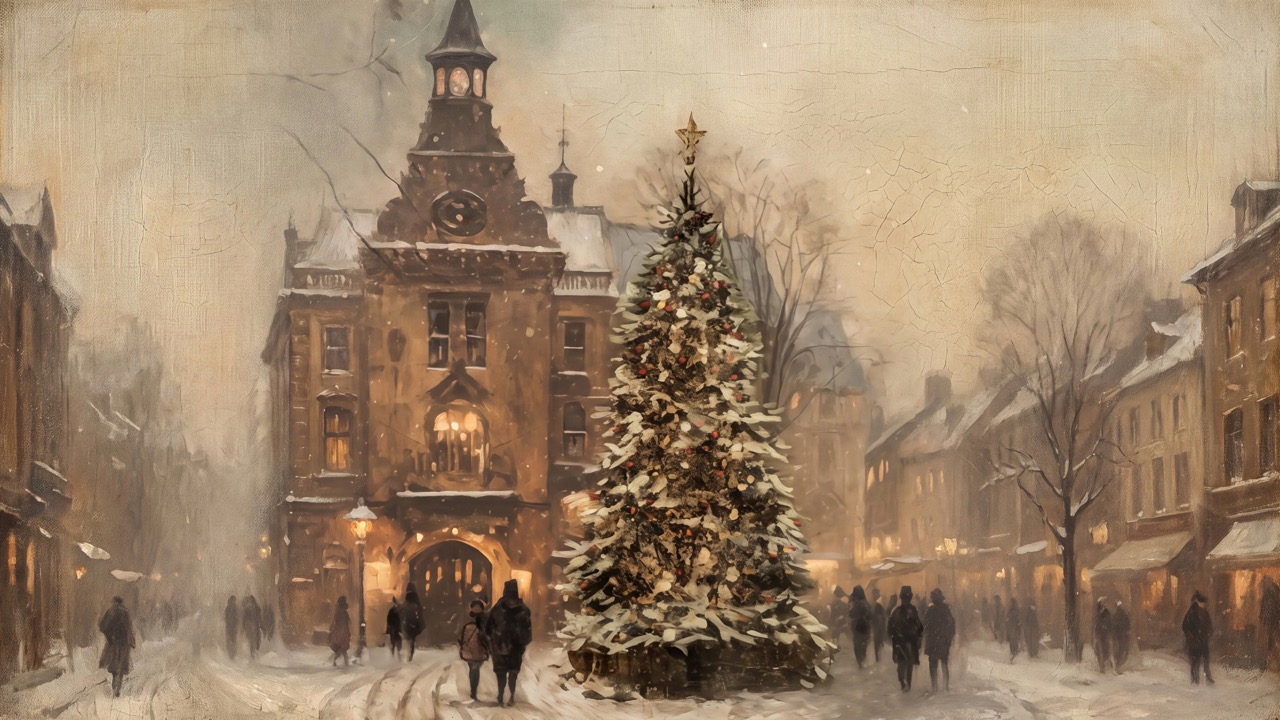 Christmas Town Square