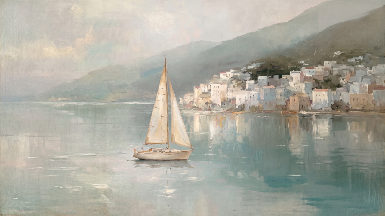 Coastal Village Sail