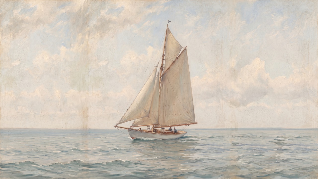Sailboat at Sea